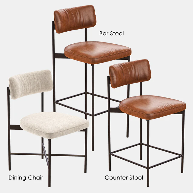 MAISON Dining Chair, Bar & Counter Stools — Descargar