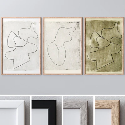 Photo Frames Set 1053 — Ver 1