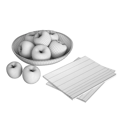 Fruit Bowls Green apples — Ver 3