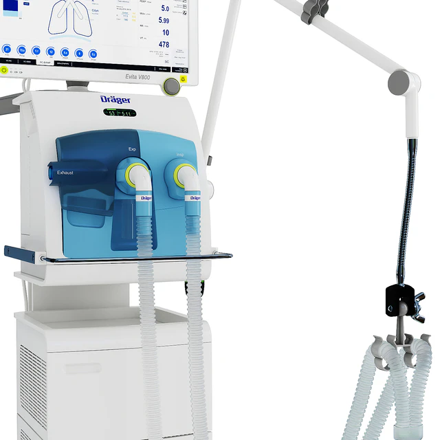 Аппарат исскуственной вентиляции лёгких Dräger Evita V800 — Скачать