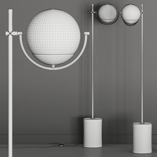 Crate and Barrel Rondure Globe Floor Lamp — Скачать