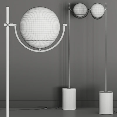 Crate and Barrel Rondure Globe Floor Lamp — Вид 2