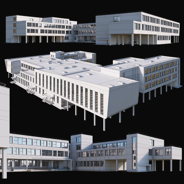 Modern school building — Descargar