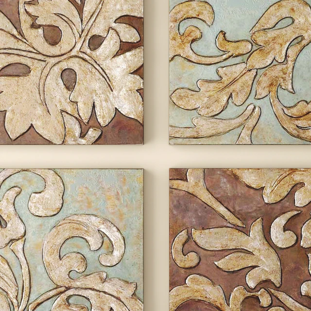 Tuscan Home Decor. Pictures, картина, узор, вензель, настенный декор, итальянский, классический, luxury, люкс — Скачать