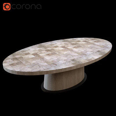 Van Rossum KOPS OVAL TABLE — Ver 1