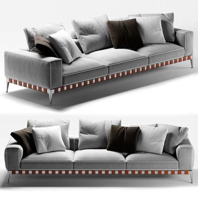 Flexform Gregory 3 seater sofa — Вид 1
