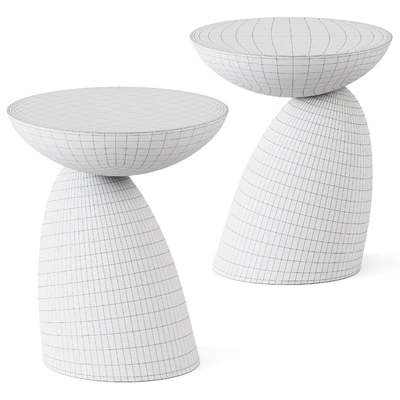 Wooden Parabel table by Eero Aarnio Originals — Ver 2