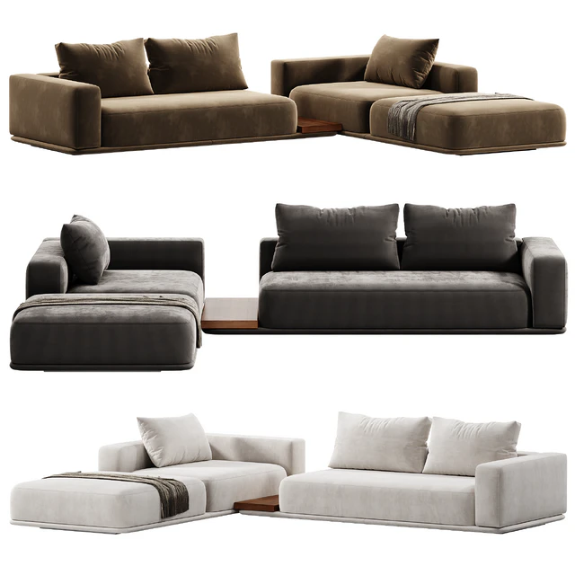 Minotti Horizonte Modular Sofa — Descargar
