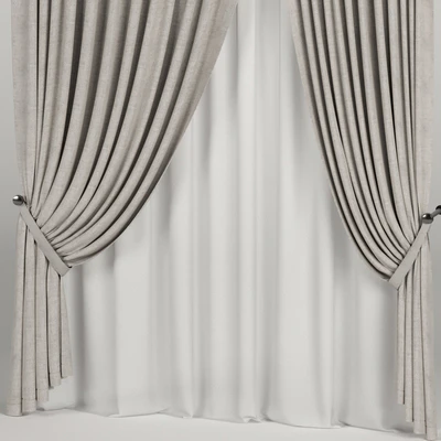 Brown curtains in the background. — Ver 3