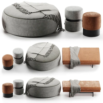 Set pouf laskasas — Ver 1