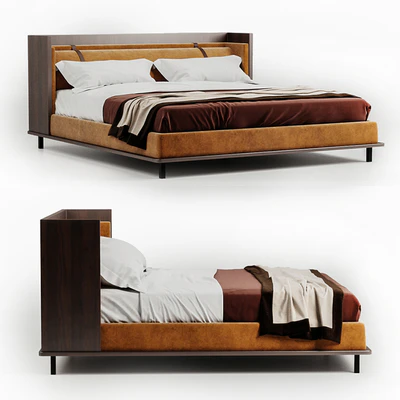 Twelve A.M. bed by Molteni&C — Скачать