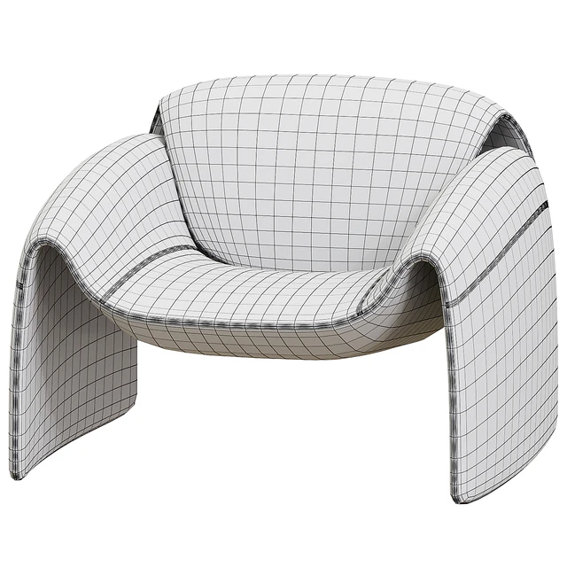 Le Club Armchair By Poliform — Descargar