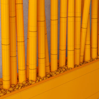 Bamboo decor / Decor of bamboo — Ver 3