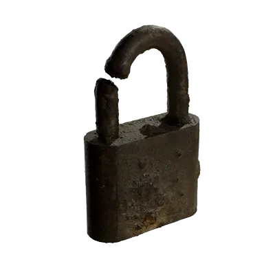 rusty padlock 001 — Descargar