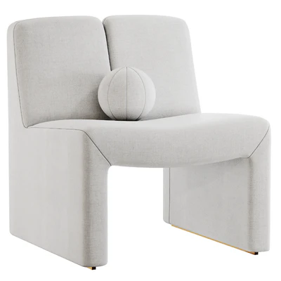EICHHOLTZ CHAIR MACINTOSH BOUCLE CREAM — Ver 4