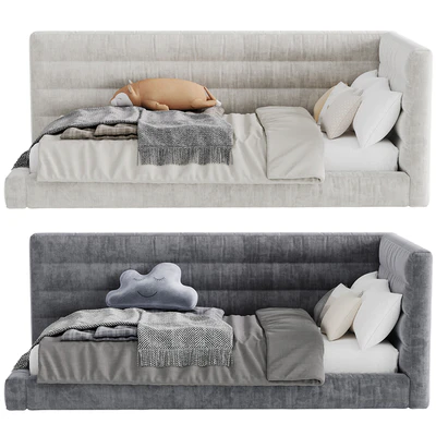 Кровать Hudson Upholstered Corner Bed 7 — Вид 3