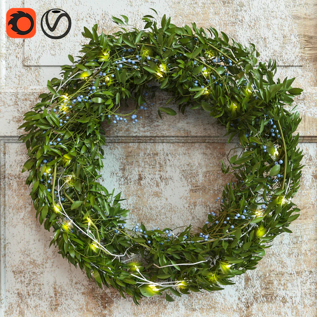 Christmas wreath — Descargar