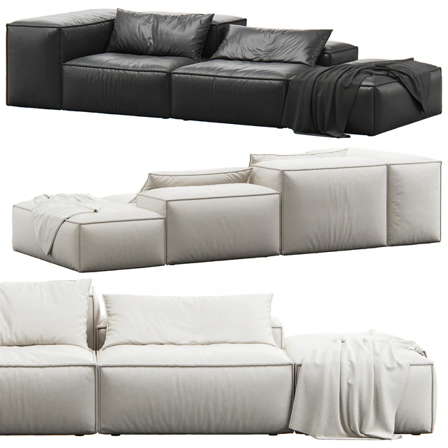 Extrasoft Sofa by Living Divani Comp 4 — Скачать