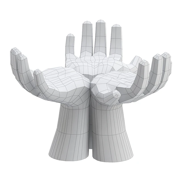 Hands Vase — Скачать