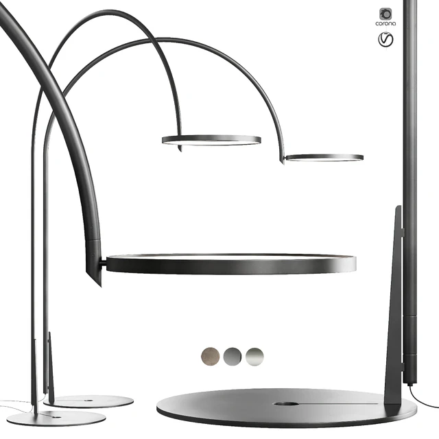 Cattelan Italia Arx Arched Floor Lamp — Descargar