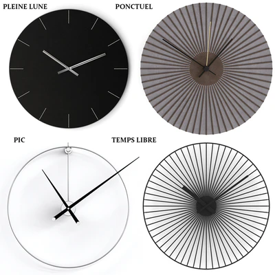 Часы ligne-roset: Pleine Lune, Ponctuel, Pik, Temps Libre — Вид 1