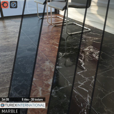 TUREX INTERNATIONAL Marble Tiles Set 06 — Вид 1