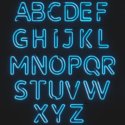 neon light lamp 004 — Ver 1