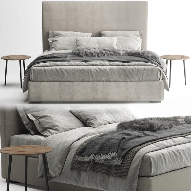 Meridiani Bardo Due Bed — Descargar