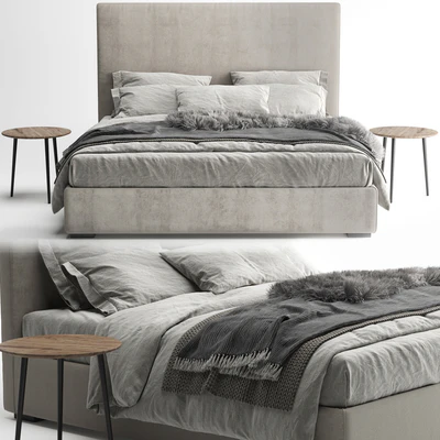 Meridiani Bardo Due Bed — Ver 3