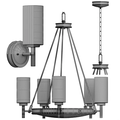 Collier Elstead lamp set — Ver 3