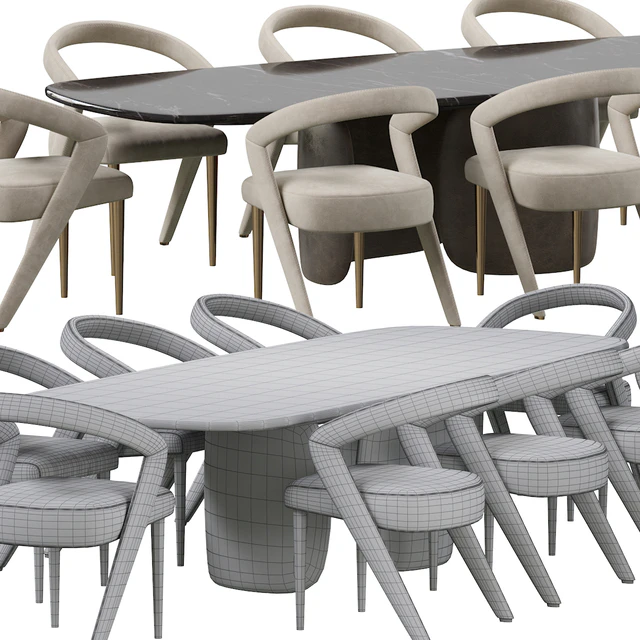 Wave Chair and Mellow Table — Descargar