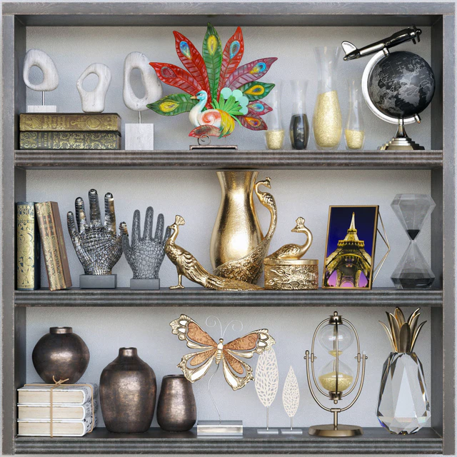 Decorative set with books and figurines 13 — Descargar