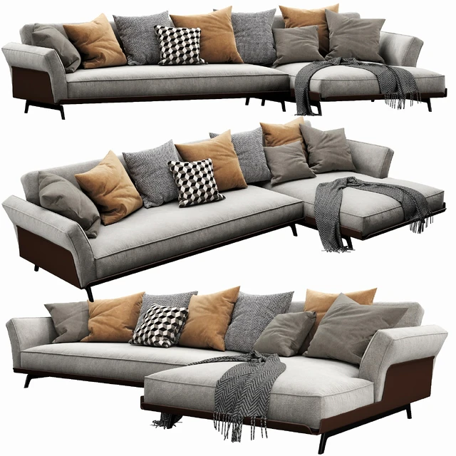 Flexform Este Chaise Lounge — Descargar