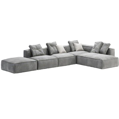 peanut b sofa corner 5 seats by bonaldo — download