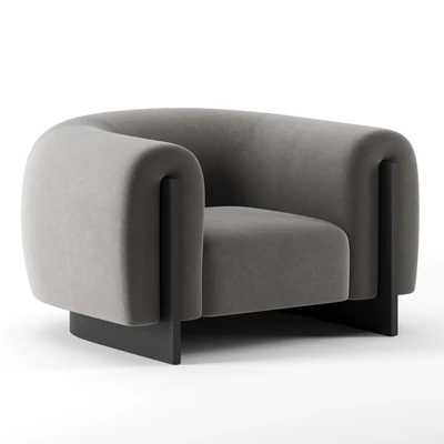 MINUIT ARMCHAIR by STEPHANE PARMENTIER — Вид 1