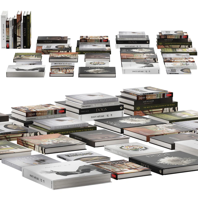037 Decorative books set 04 Asia & Interior 00 — Descargar
