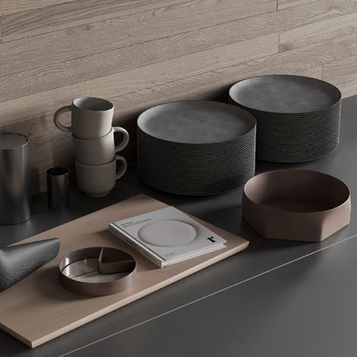 068 Kitchen decor set ACCESSORIES 03 — Ver 5