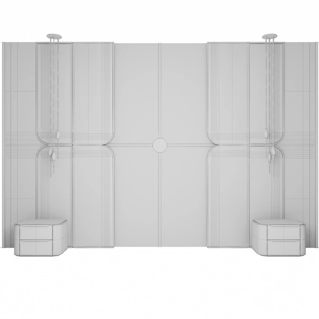 Headboard. Wall panel — Descargar