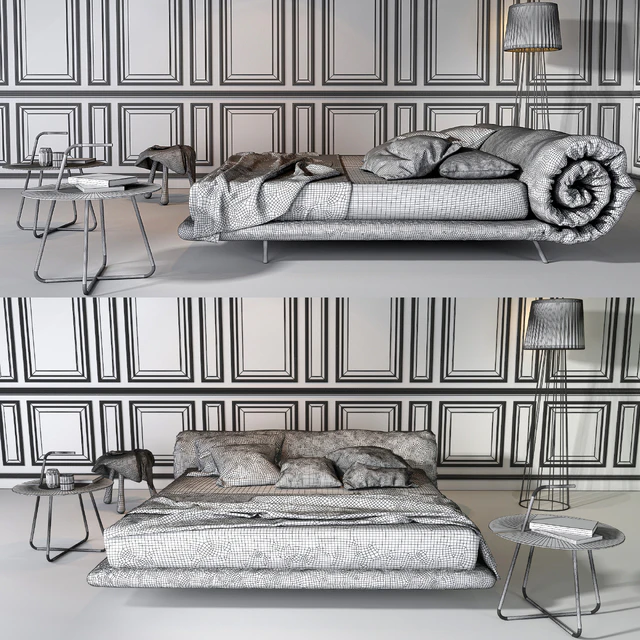 Bonaldo Blanket bed — Descargar