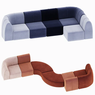 lake modular sofa — View 3
