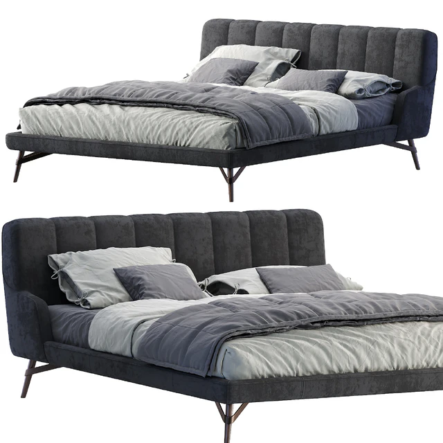 Natuzzi bed SVEVO — Скачать