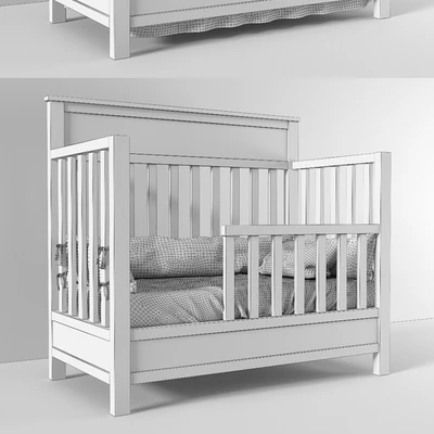 Charlie 4-In-1 Convertible Crib — Ver 2