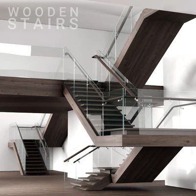 Wooden stairs 2 — Ver 1