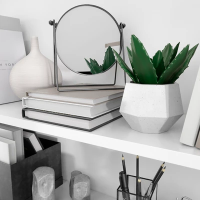 Полки БЕРГСХУЛЬТ / ПЕРСГУЛЬТ (IKEA) с декоративным наполнением — Вид 2