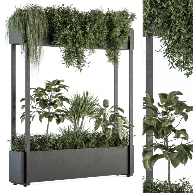 indoor Plant Set 258 - Plant Box Stand — Descargar