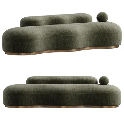 Wavy Sofa by Melis Tatlicibasi — Вид 3
