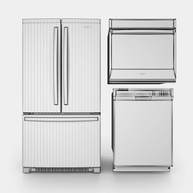 Kitchen Appliances Whirlpool Set 2 — Скачать