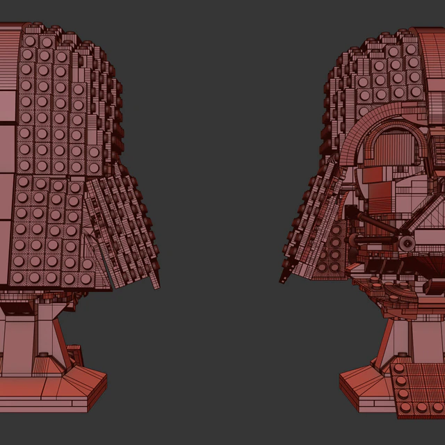 Lego Star Wars Helmet Darth Vader — Скачать
