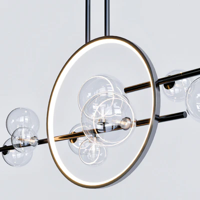 lampatron IONA L HALO pendant light — Ver 4