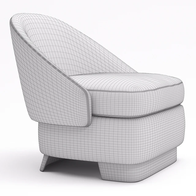 Minotti Lawson Lounge Armchair — Descargar